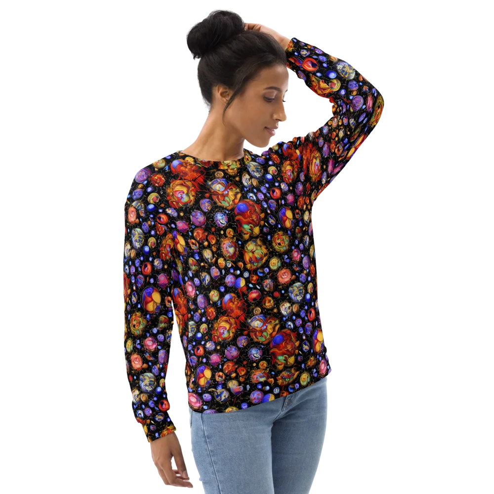 Infinite Orbs on Sweatshirt — Right Front