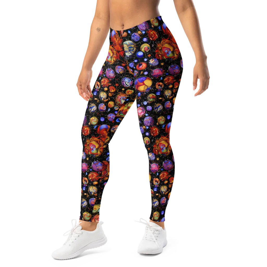 Infinite Orbs on Leggings — Left Front