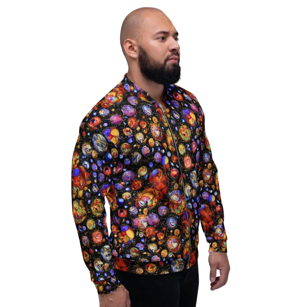 Infinite Orbs on Bomber Jacket — Right