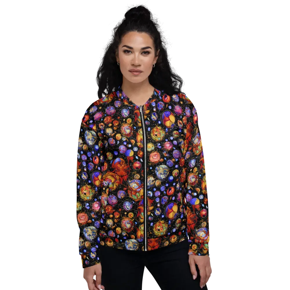 Infinite Orbs on Bomber Jacket — Front