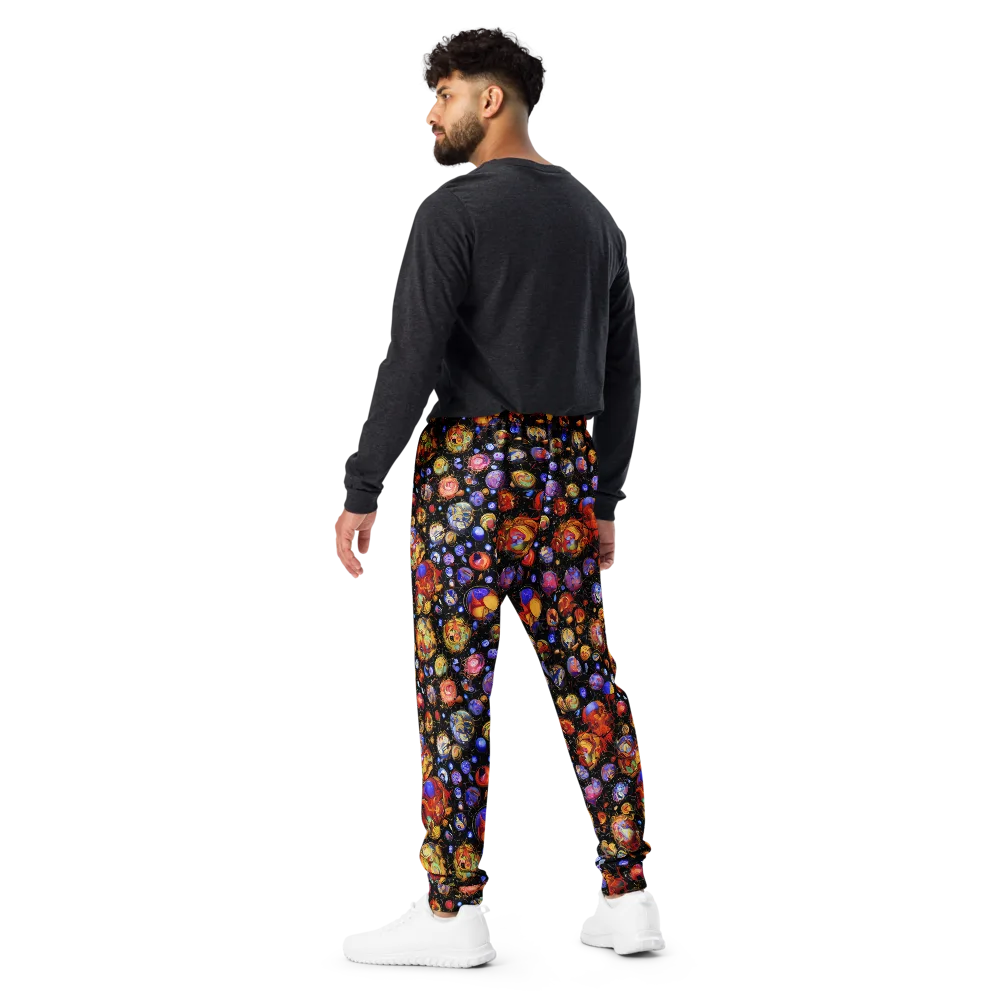 Infinite Orbs on Men's Joggers — Back