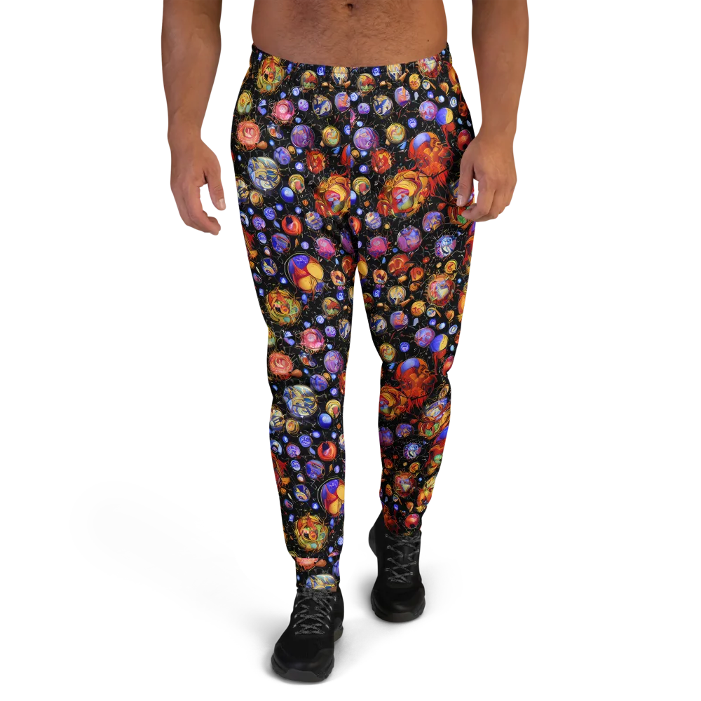 Infinite Orbs on Men's Joggers — Front