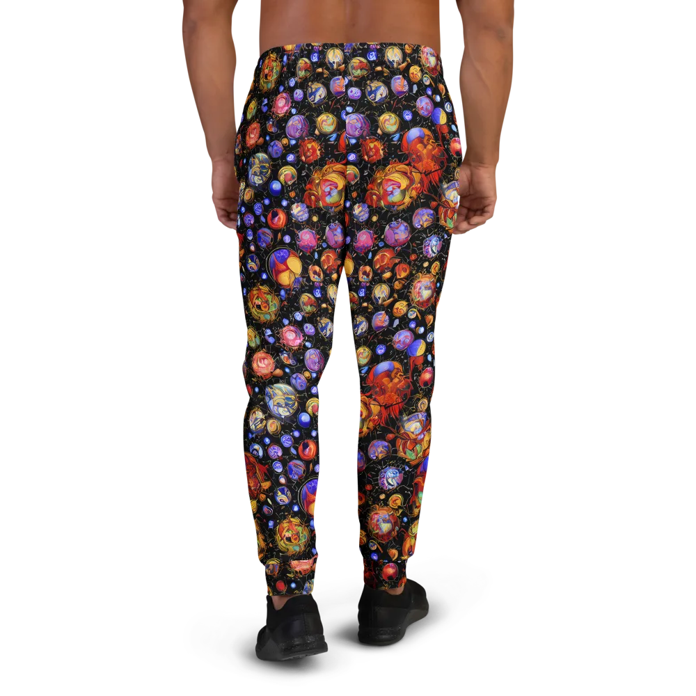 Infinite Orbs on Men's Joggers — Back