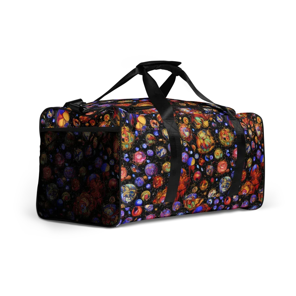 Infinite Orbs on Duffle Bag — Right Front