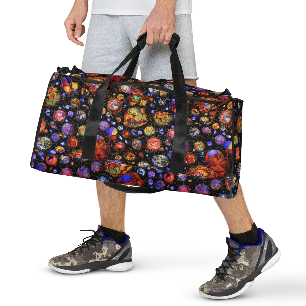Infinite Orbs on Duffle Bag — Front