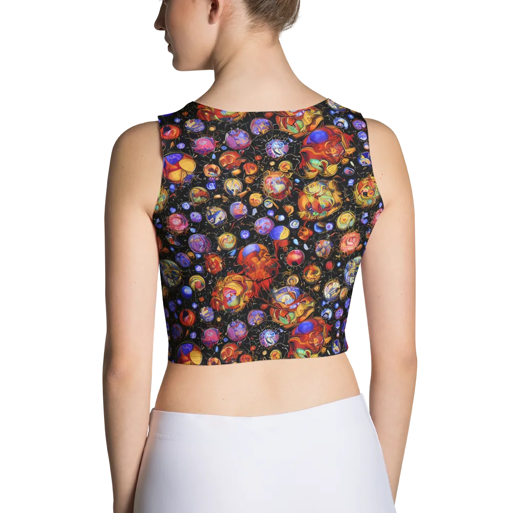 Infinite Orbs on Crop Top — Back