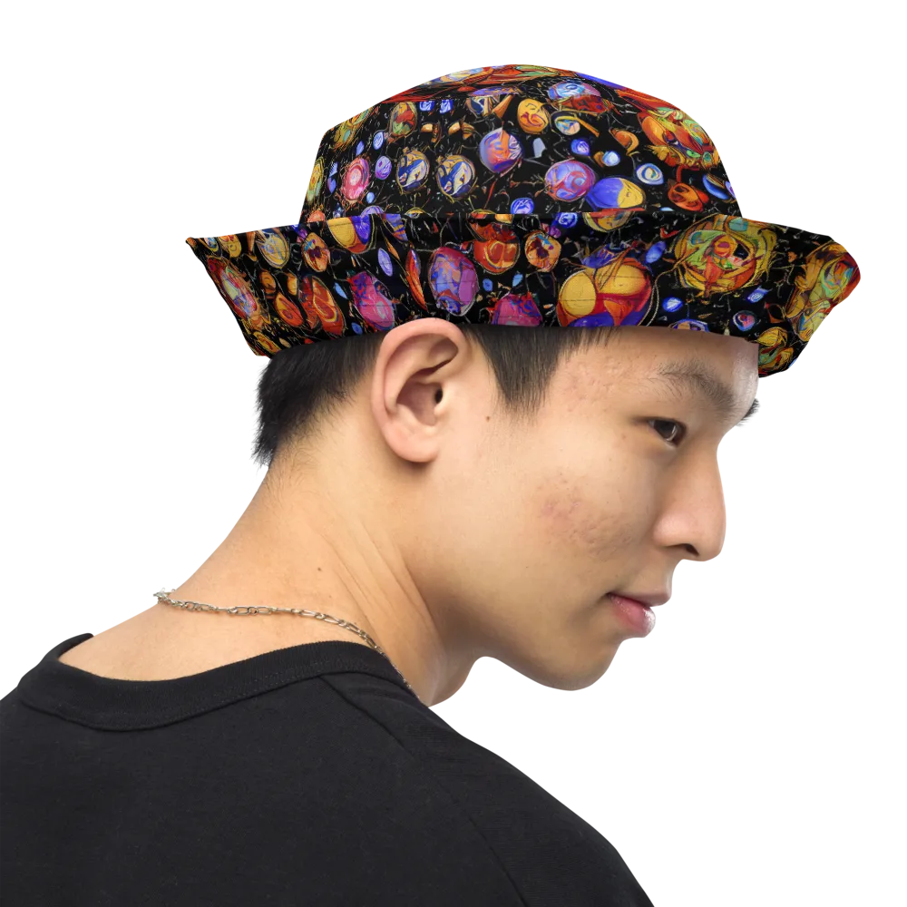 Infinite Orbs on Reversible Bucket Hat — Right Outside