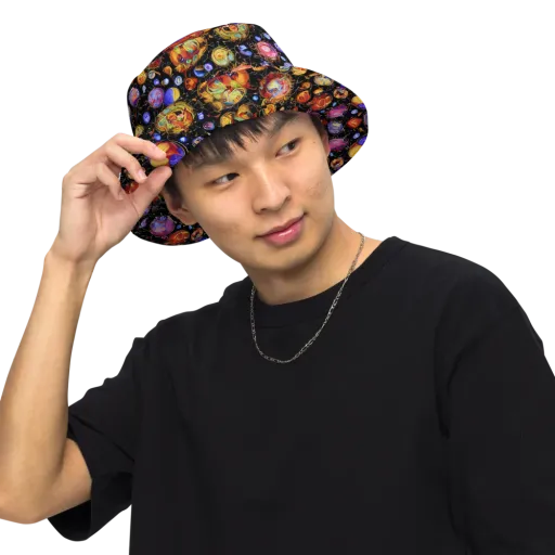 Infinite Orbs on a Reversible Bucket Hat