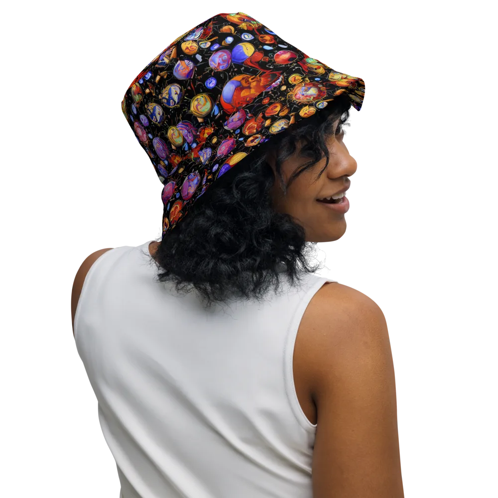 Infinite Orbs on Reversible Bucket Hat — Right Outside