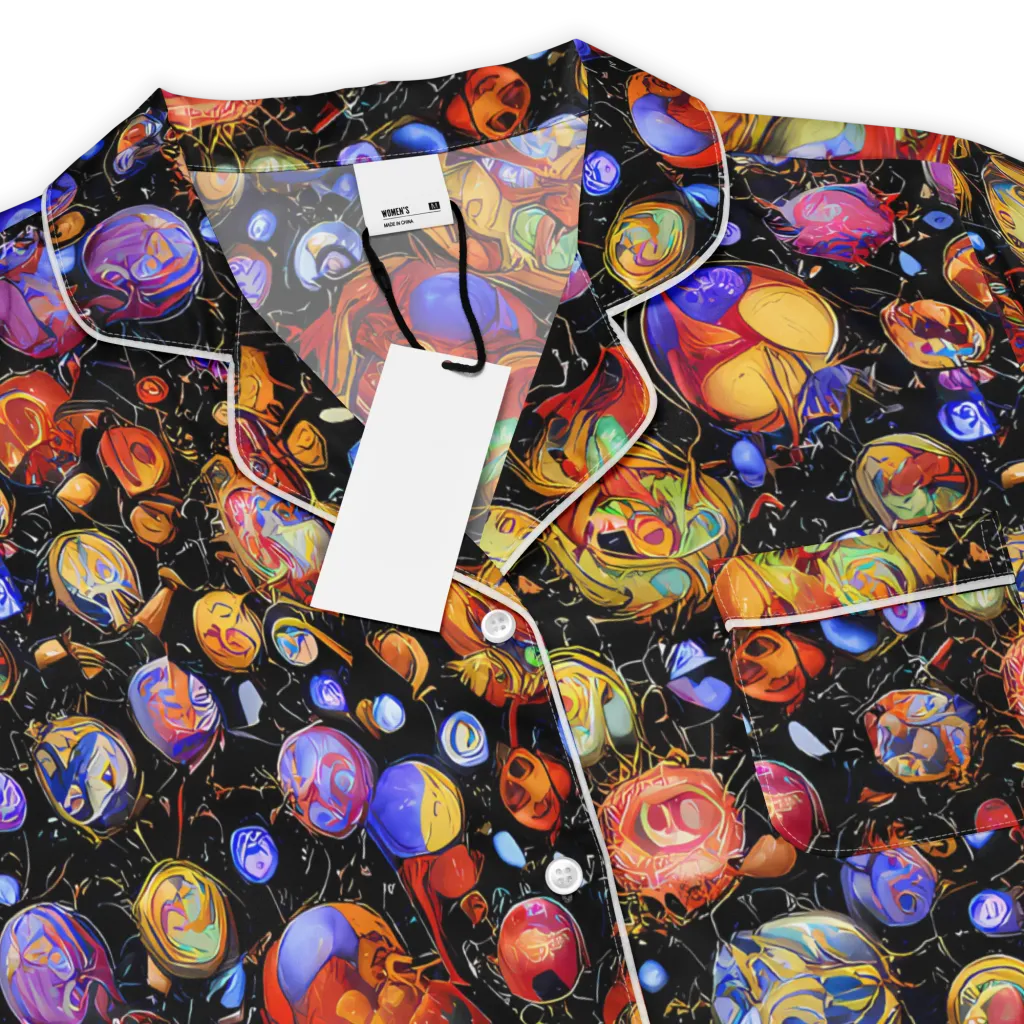 Infinite Orbs on Women's Short Sleeve Pajama Top — Product details