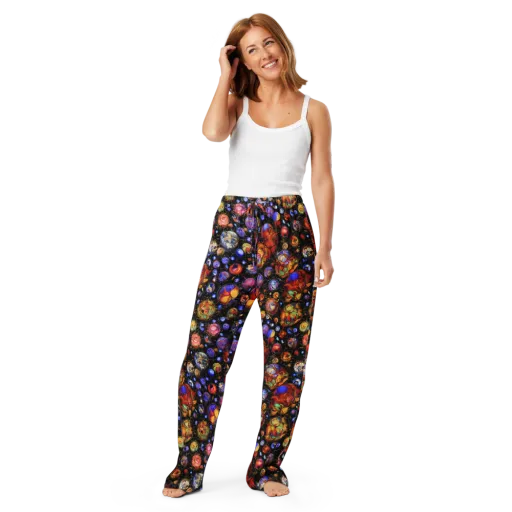 Infinite Orbs on a Women's Pajama Pants