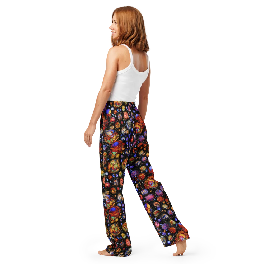 Infinite Orbs on Women's Pajama Pants — Back