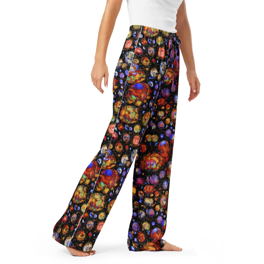 Infinite Orbs on Women's Pajama Pants — Right Front