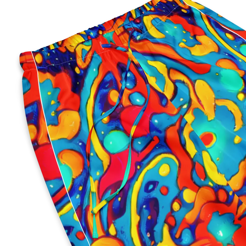 Neon Tidal Burst on Women's Pajama Pants — Product details