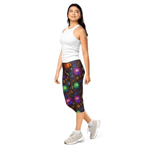 Chromatic Relics on a Capri Leggings