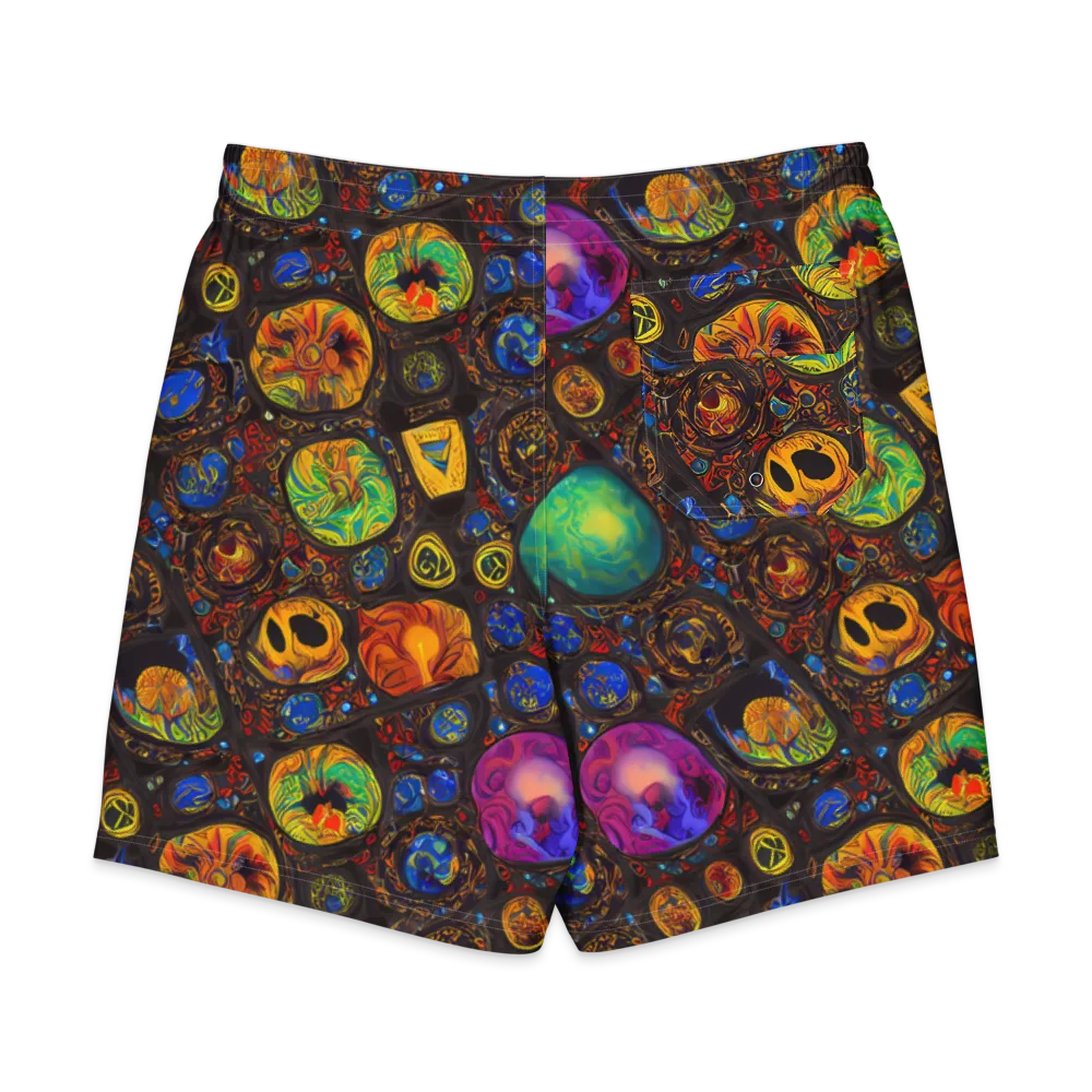 Chromatic Relics on Men's Board Shorts — Back
