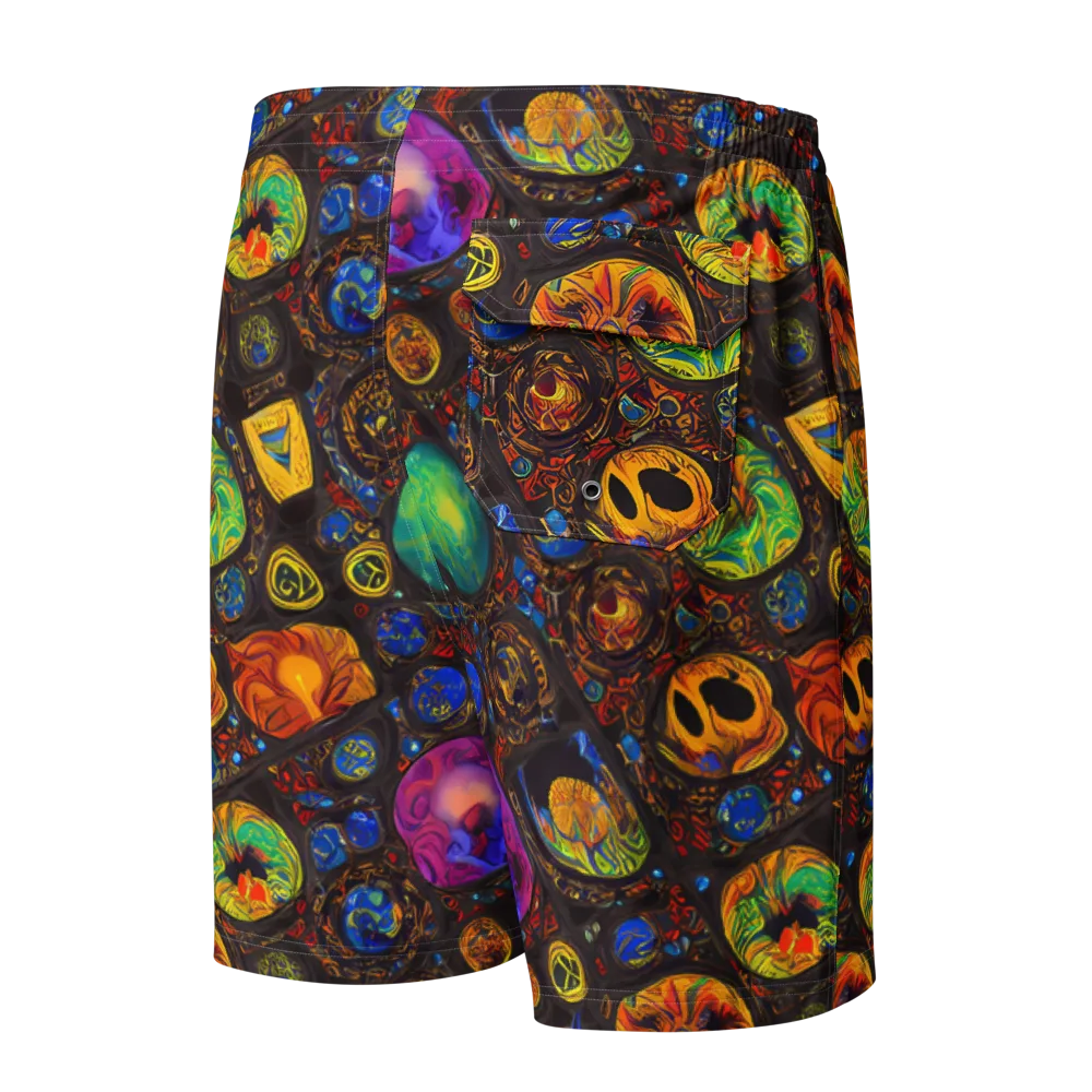 Chromatic Relics on Men's Board Shorts — Back