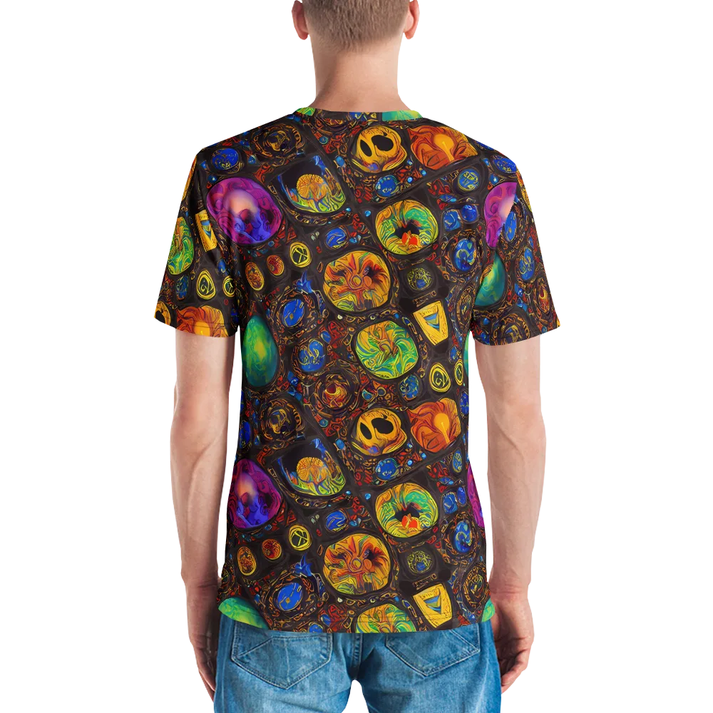 Chromatic Relics on Men's Crew Neck T-Shirt — Back