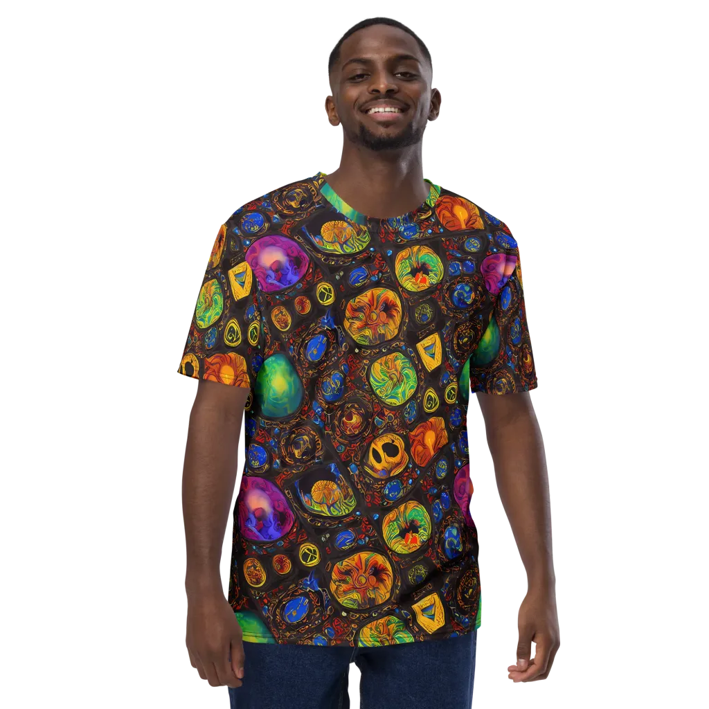 Chromatic Relics on Men's Crew Neck T-Shirt — Front