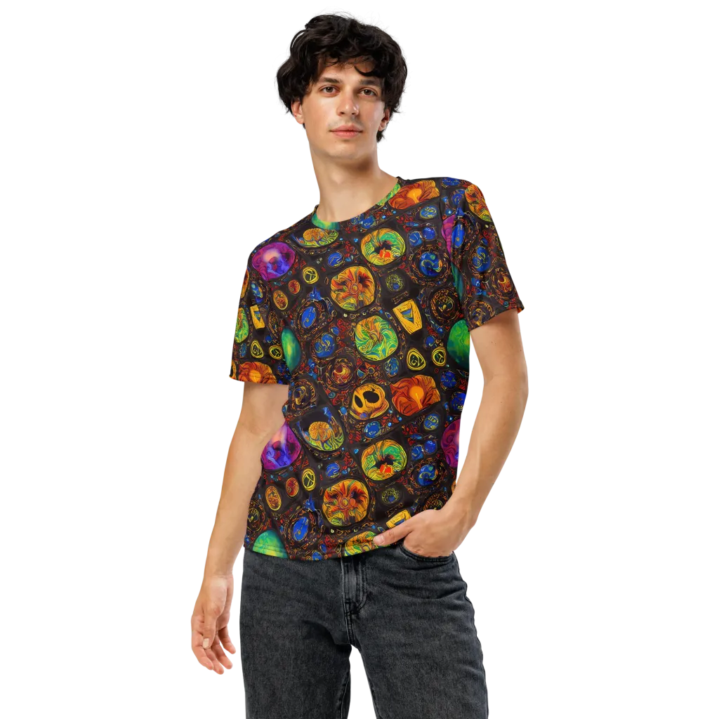 Chromatic Relics on Men's Crew Neck T-Shirt — Front
