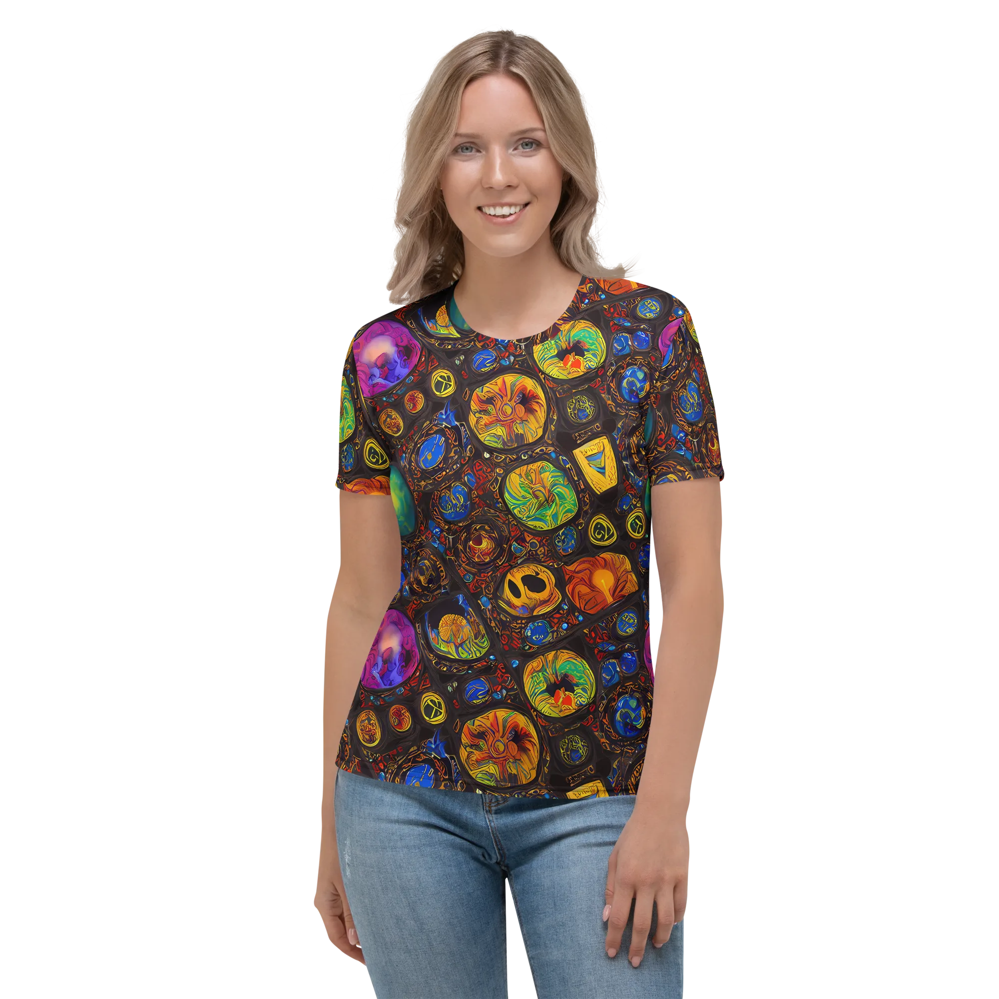 Chromatic Relics on Women's Crew Neck T-Shirt — Front