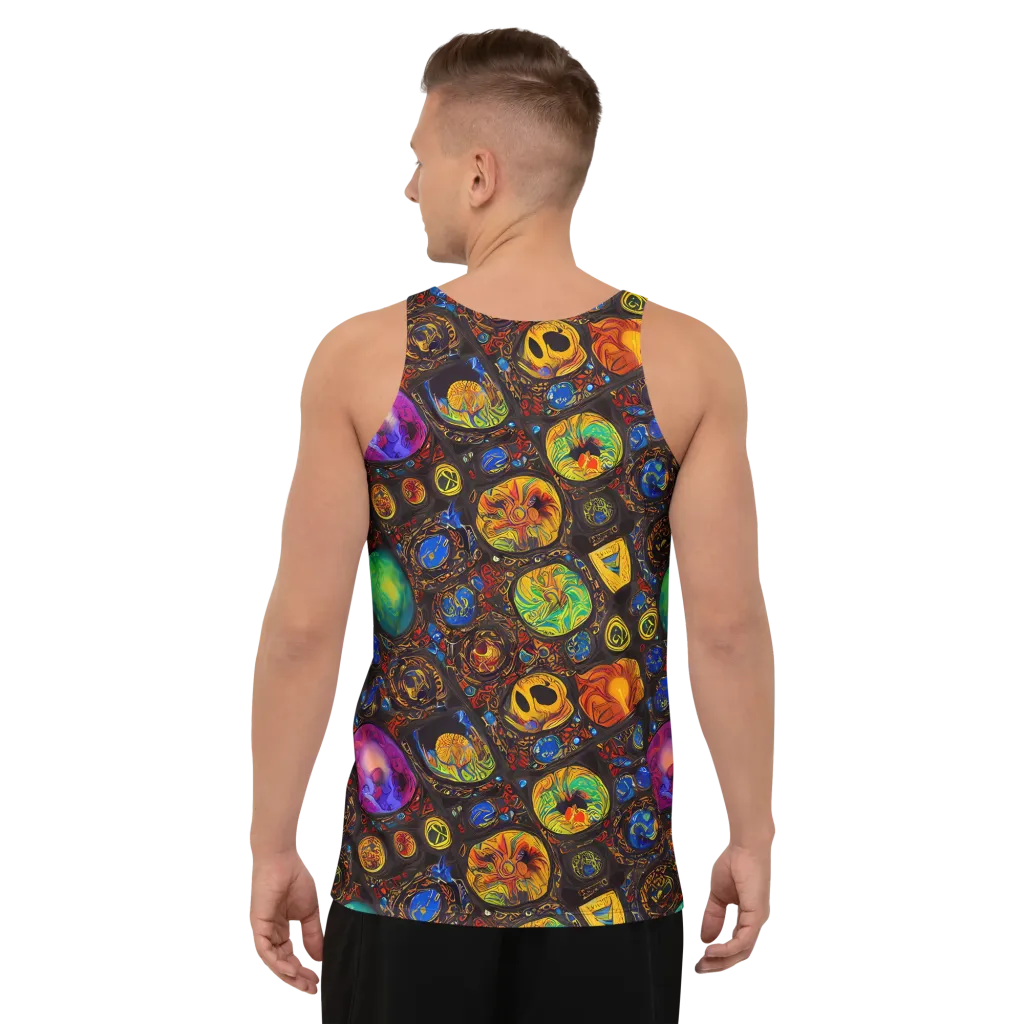 Chromatic Relics on Men's Tank Top — Back