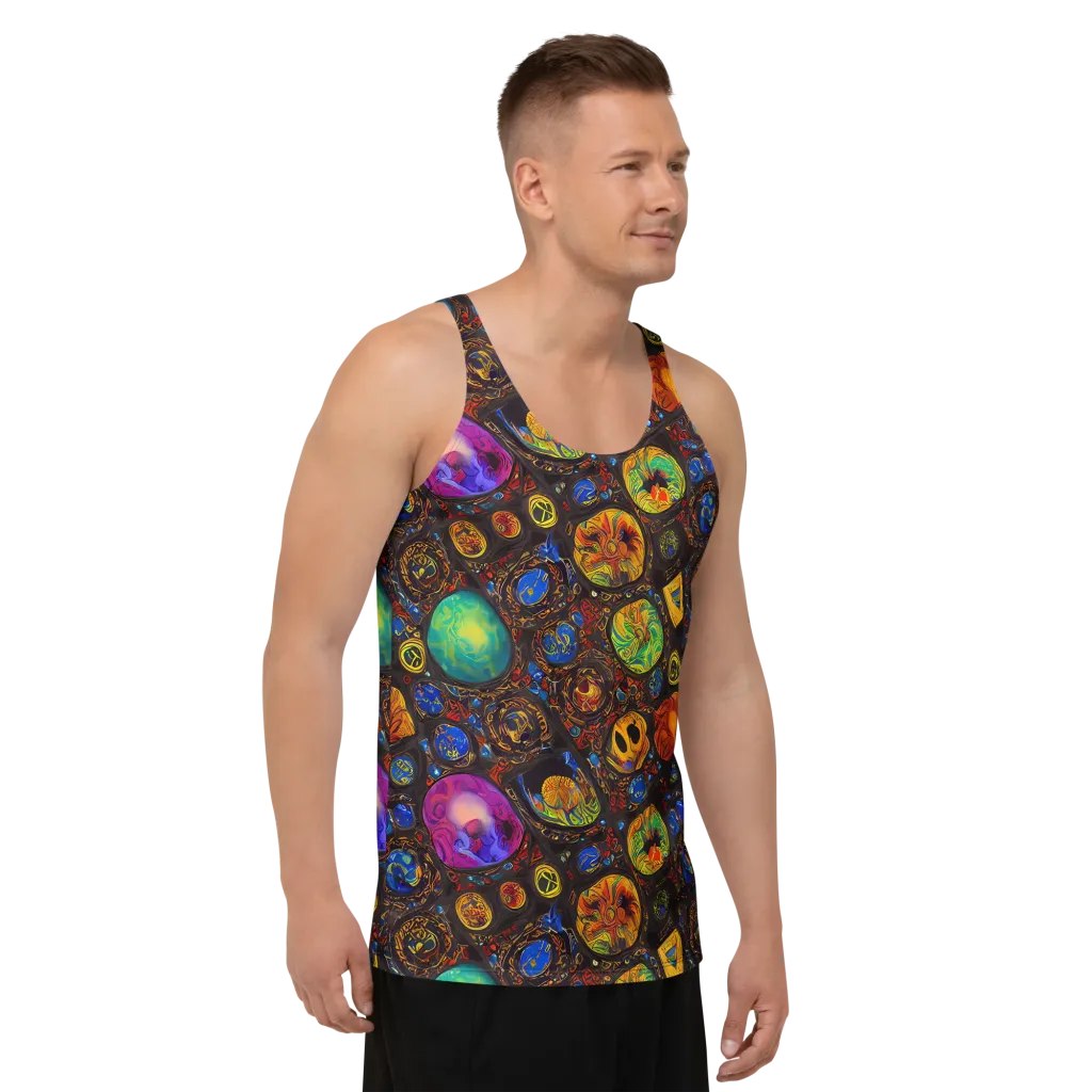 Chromatic Relics on Men's Tank Top — Right Front