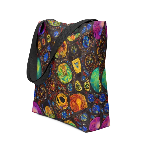 Chromatic Relics on a Tote Bag