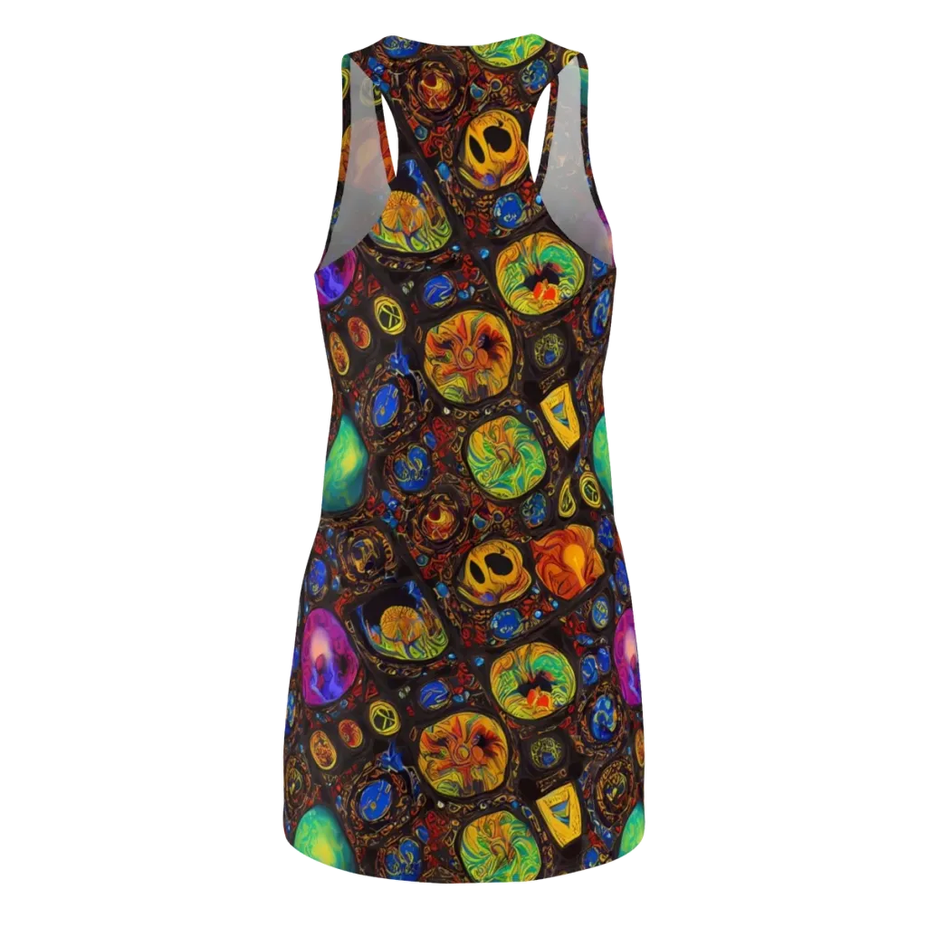 Chromatic Relics on Racerback Dress — Back