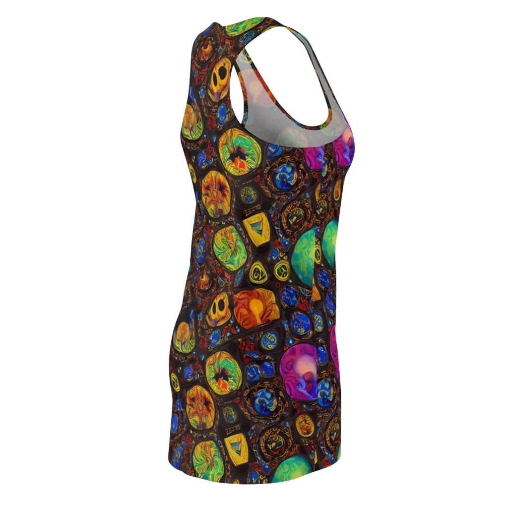 Chromatic Relics on Racerback Dress — Back Side