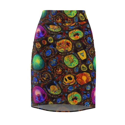 Chromatic Relics on a Pencil Skirt