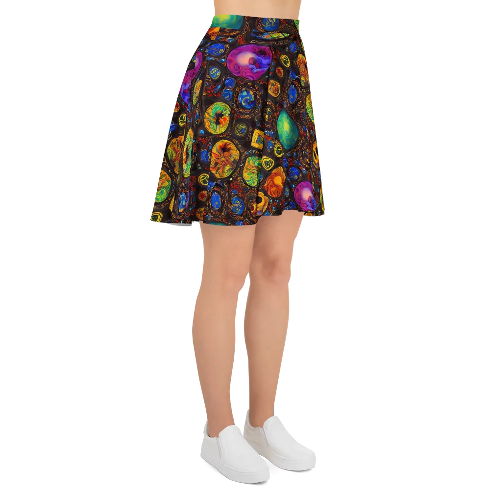 Chromatic Relics on Skater Skirt — Right