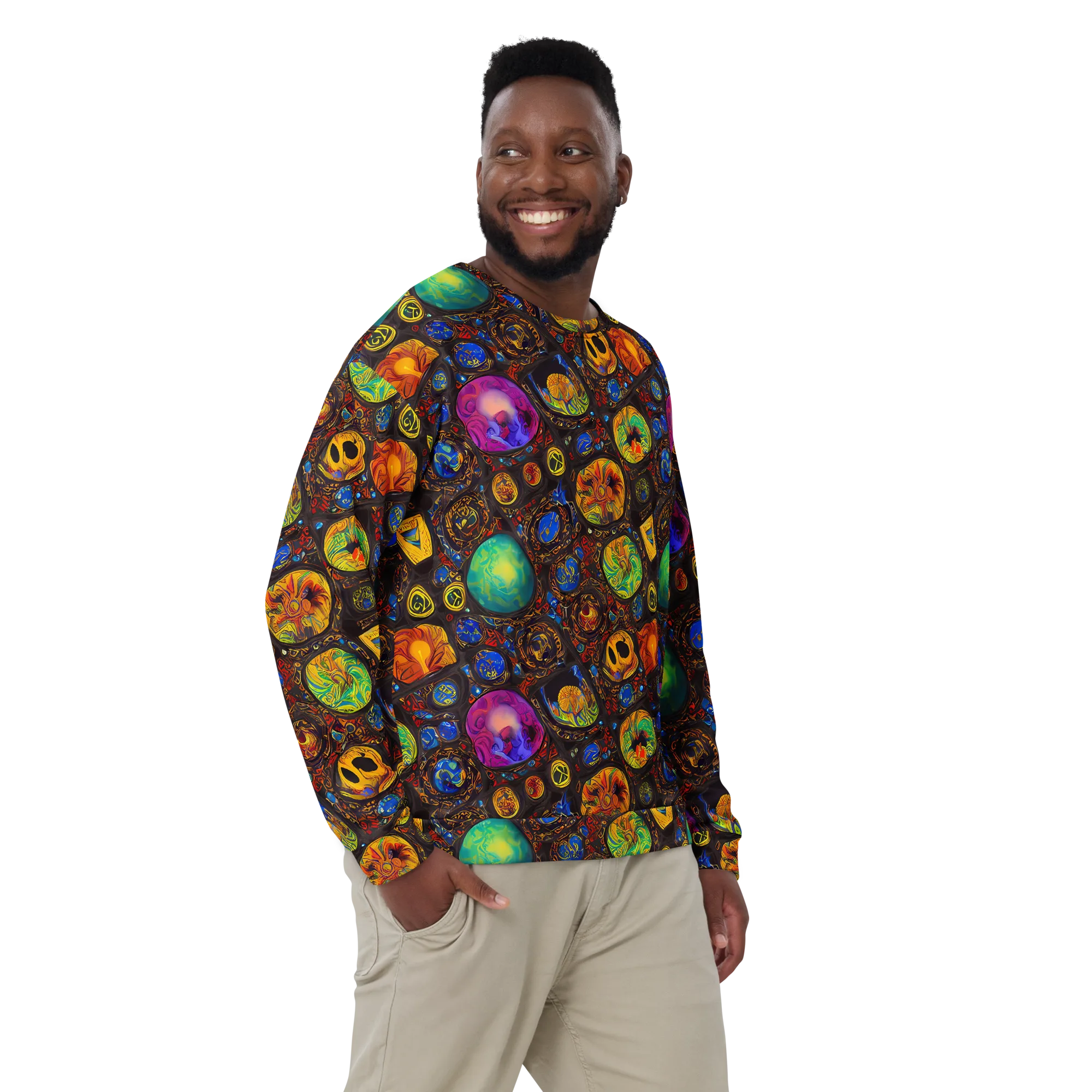 Chromatic Relics on Sweatshirt — Front