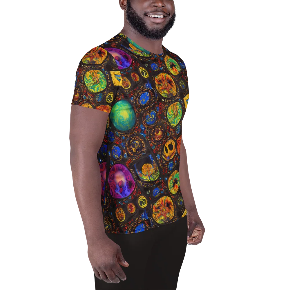 Chromatic Relics on Men's Athletic T-Shirt — Right