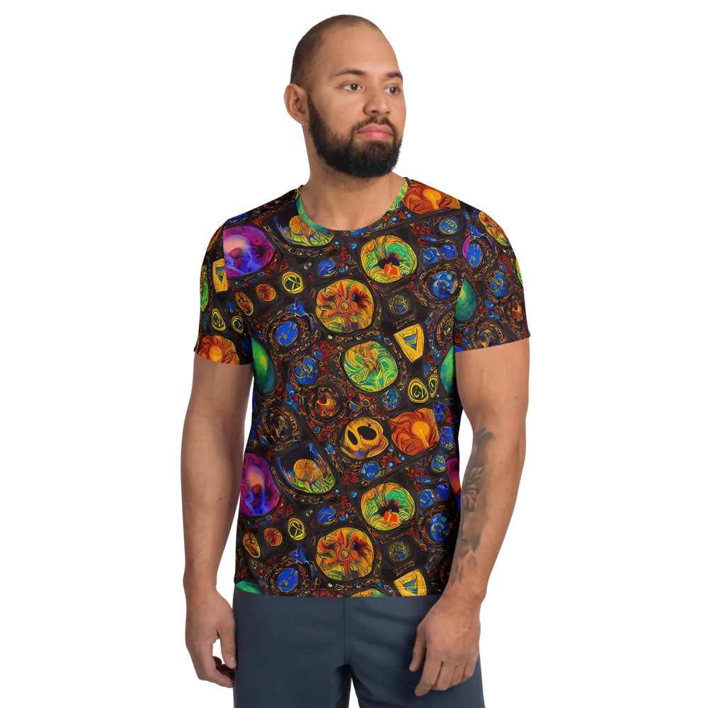 Chromatic Relics on Men's Athletic T-Shirt — Front