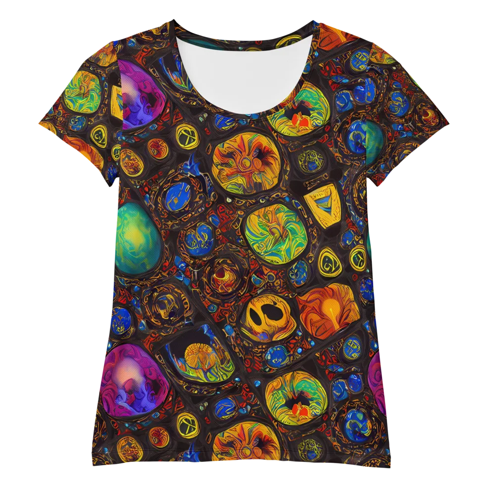 Chromatic Relics on Women's Athletic T-Shirt — Front