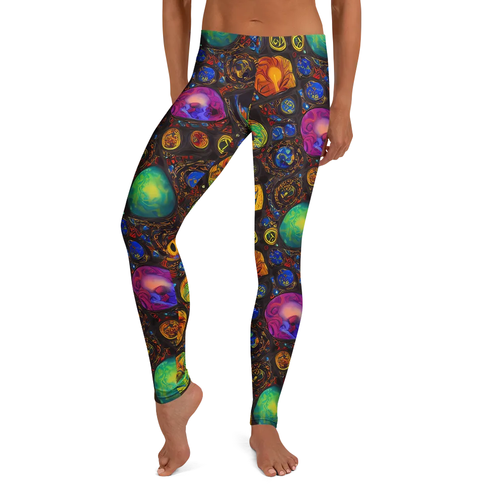 Chromatic Relics on Leggings — Front