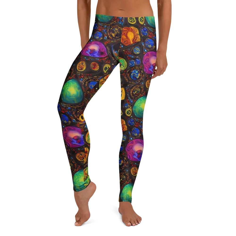 Chromatic Relics on Leggings — Front