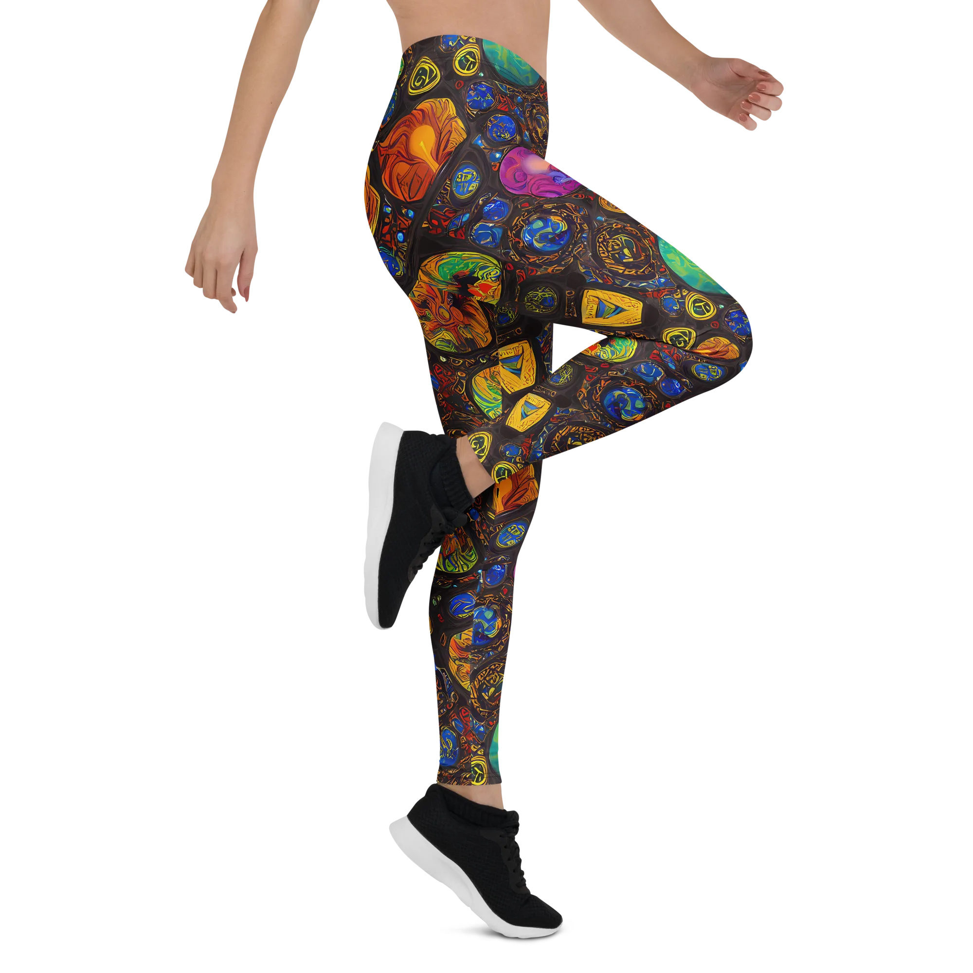 Chromatic Relics on Leggings — Right