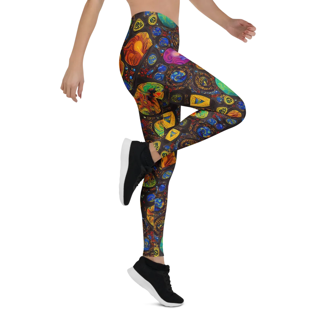 Chromatic Relics on Leggings — Right