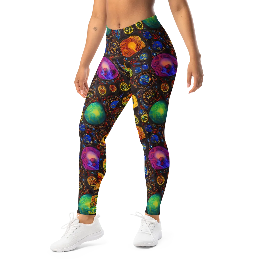 Chromatic Relics on Leggings — Left Front