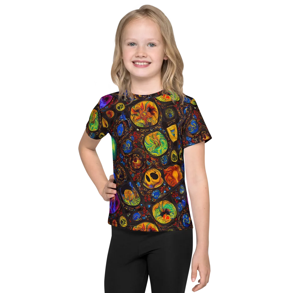 Chromatic Relics on Kids Crew Neck T-Shirt — Front