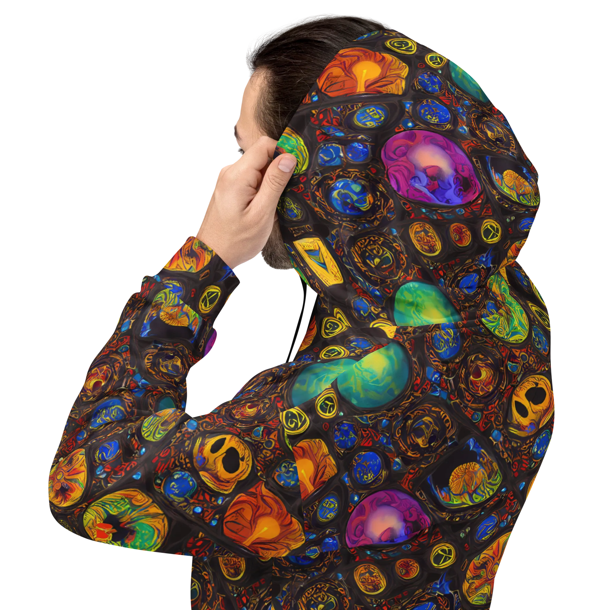 Chromatic Relics on Hoodie — Back