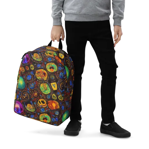 Chromatic Relics on a Minimalist Backpack