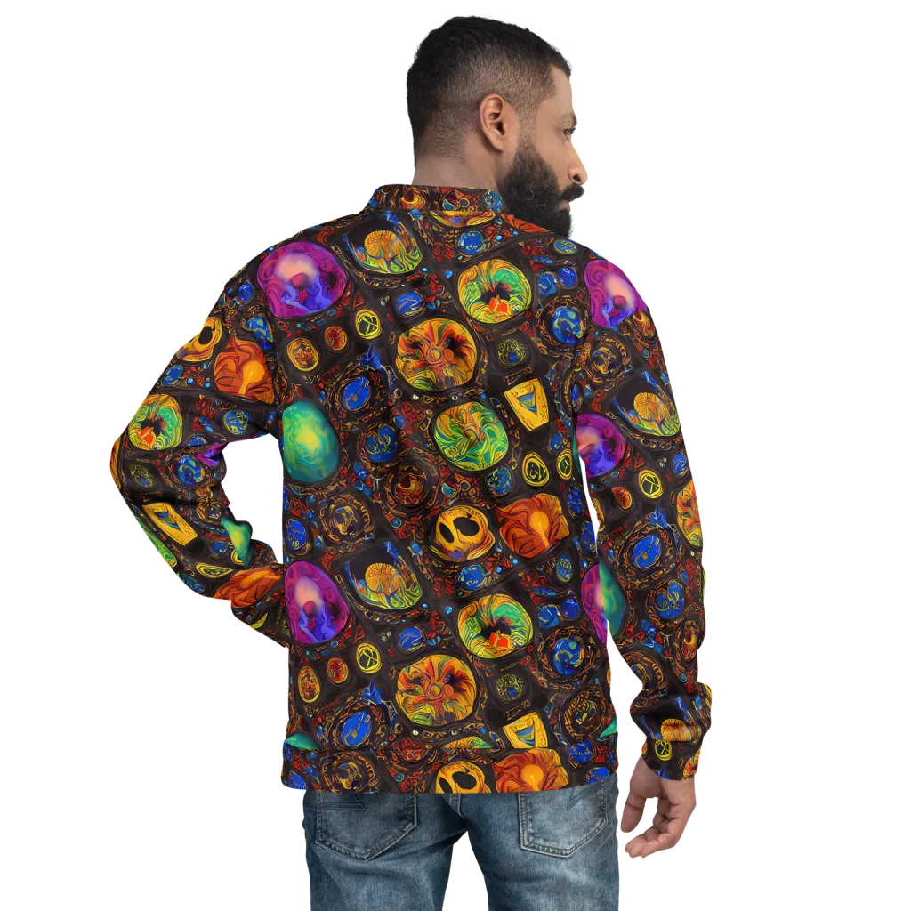 Chromatic Relics on Bomber Jacket — Back