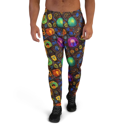Chromatic Relics on a Men's Joggers