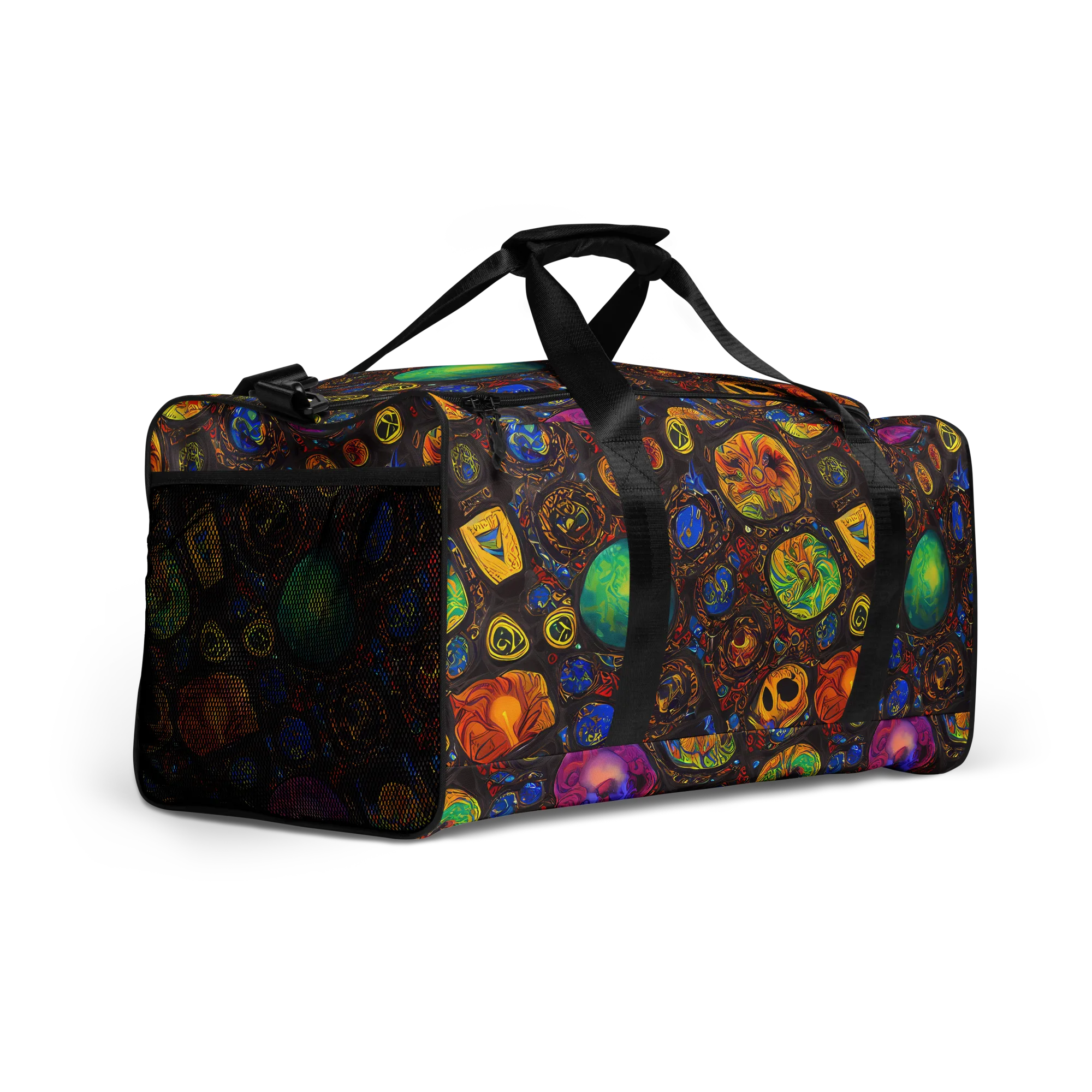 Chromatic Relics on Duffle Bag — Right Front