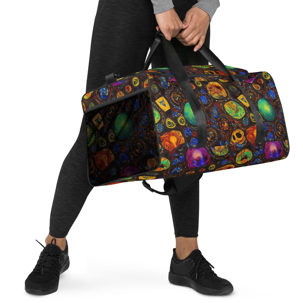 Chromatic Relics on Duffle Bag — Right Front