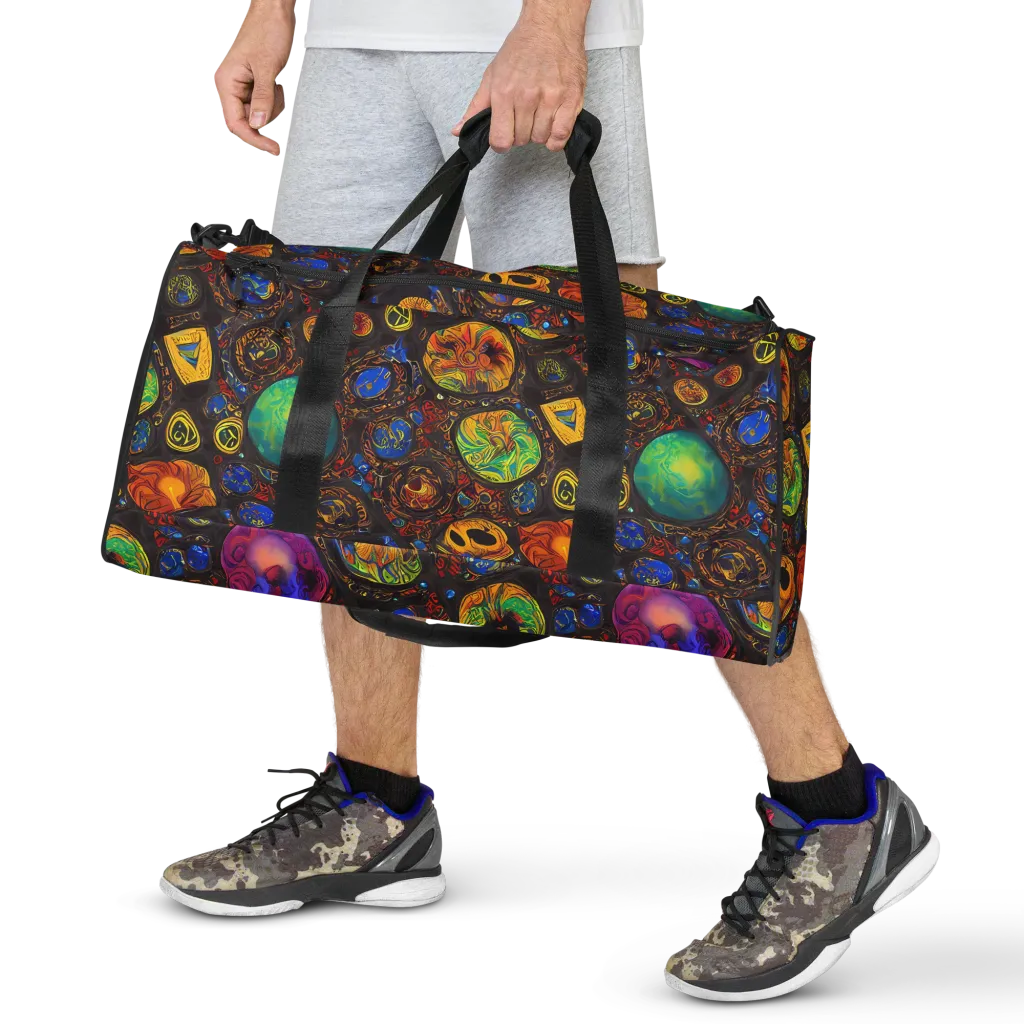 Chromatic Relics on Duffle Bag — Front