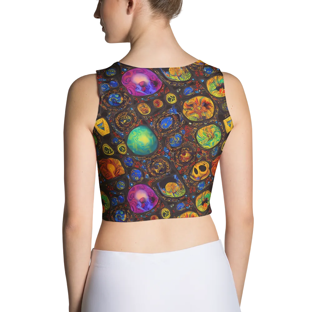 Chromatic Relics on Crop Top — Back